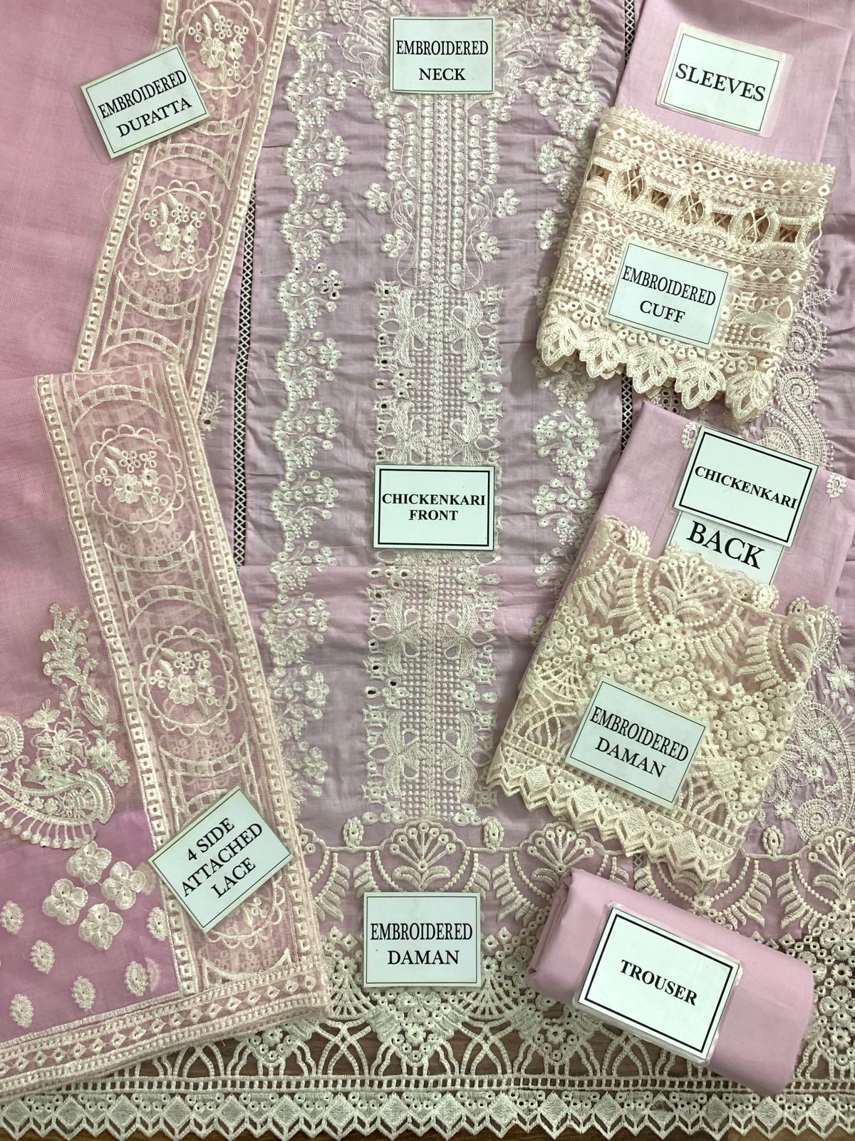 Qalamkar Brand Luxury Lawn Suit