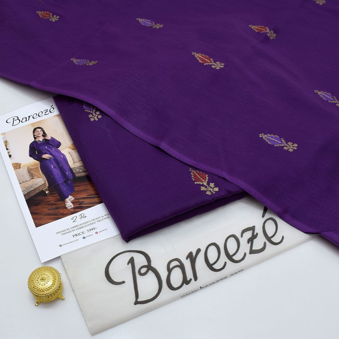 Bareeze 2 Pcs Lawn Suit