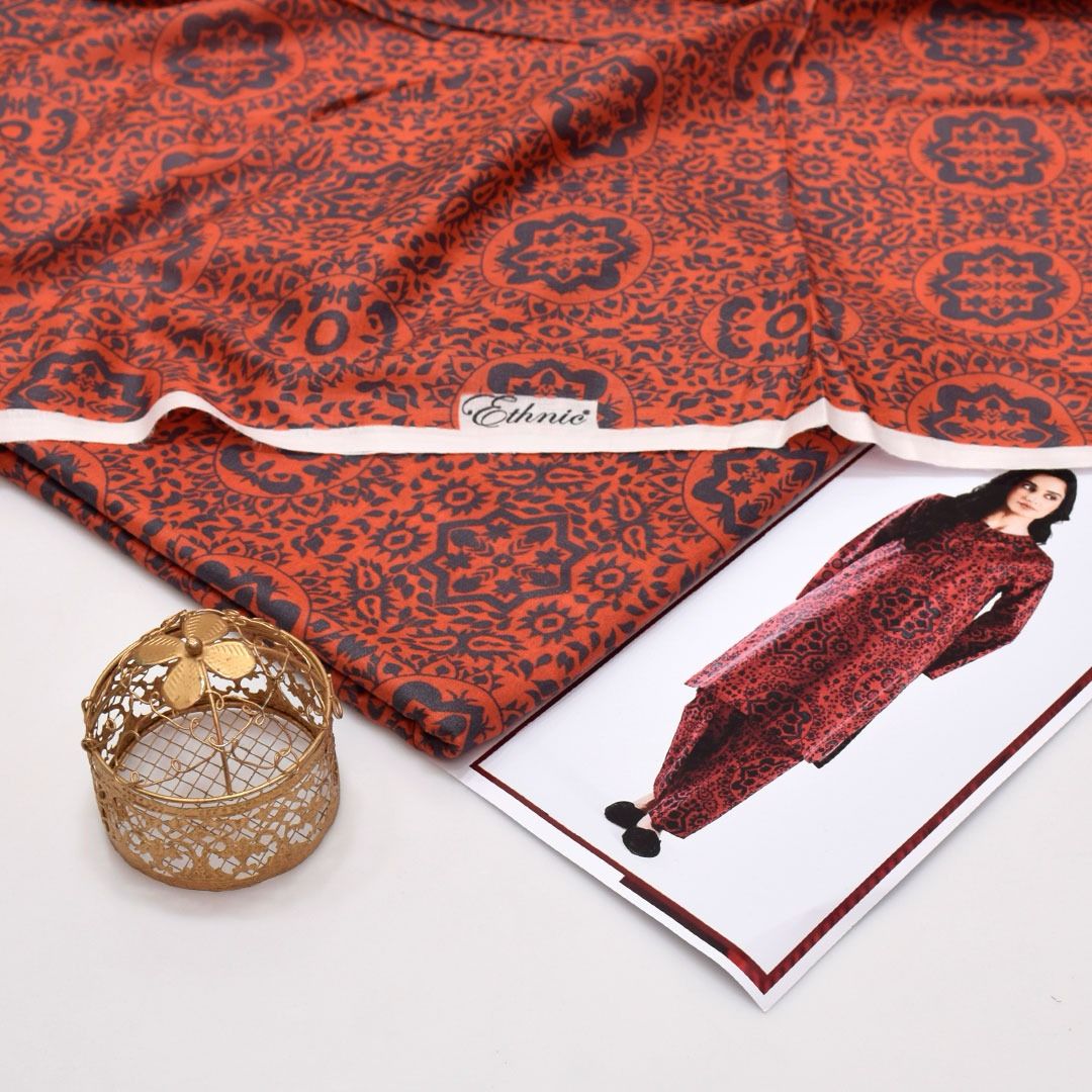 Ethnic Lawn 2pc